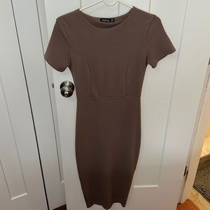 Brown dress